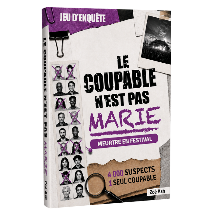Le coupable n'est pas Marie - Meurtre en festival